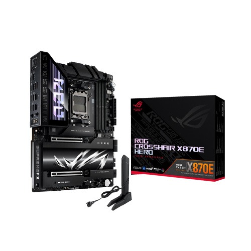 Asus Rog Crosshair X870E Hero AM5 ATX Motherboard