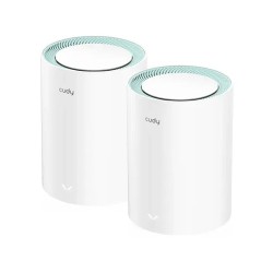 Cudy M1300 AC1200 1200mbps Gigabit Whole Home Mesh WiFi Router (2 Pack)