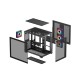 DEEPCOOL CG530 (4 FAN) MID TOWER ATX CASING - BLACK