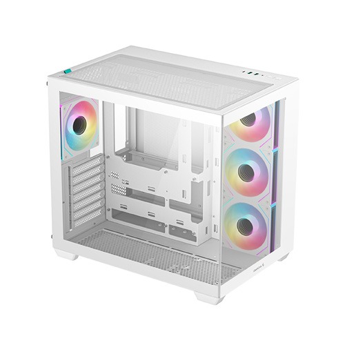 DEEPCOOL CG530 (4 FAN) MID TOWER ATX CASING - WHITE