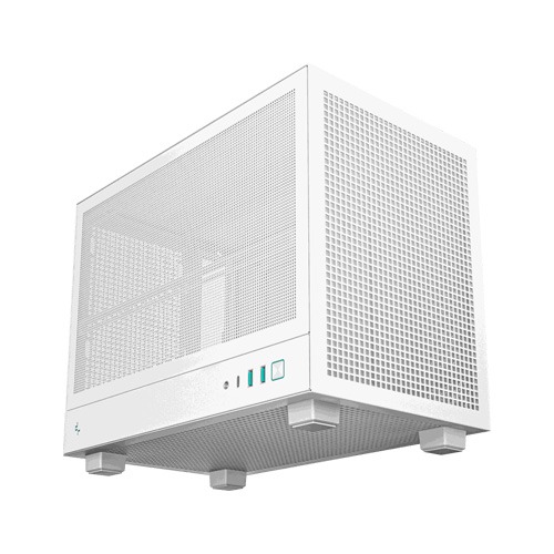 DeepCool CH160 MESH mini tower case(White)
