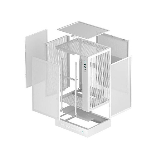 Deepcool CH170 Digital Mini Tower White Mini-ITX Gaming Desktop Casing