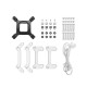 DEEPCOOL MYSTIQUE 360 ARGB AIO COOLER - WHITE