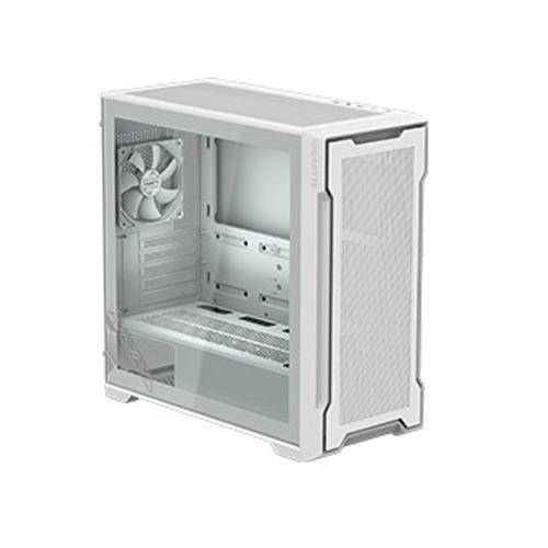 GIGABYTE C102 Glass ICE - White Mid Tower PC Gaming Case