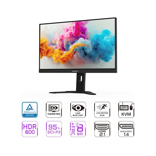 Gigabyte M27U 27 inch 4K HDR 160 Hz KVM Gaming Monitor