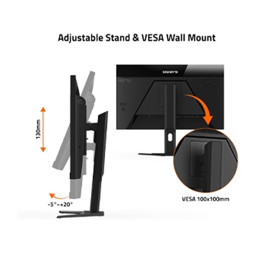 Gigabyte M27U 27 inch 4K HDR 160 Hz KVM Gaming Monitor