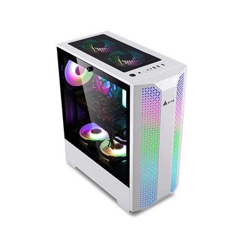 Golden Field 7689W-White ATX Gaming Casing