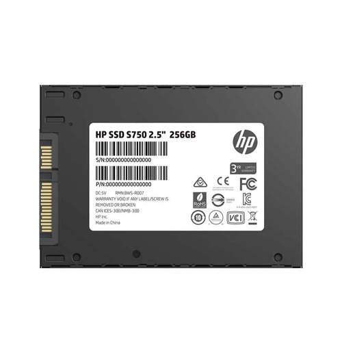 HP S750 256GB SATA III SSD