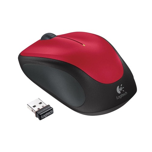 Logitech M235 Red Wireless Mouse