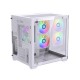 Maxcool Inferno MC5 Micro ATX Gaming Computer Case (White)