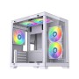 Maxcool Inferno MC5 Micro ATX Gaming Computer Case (White)