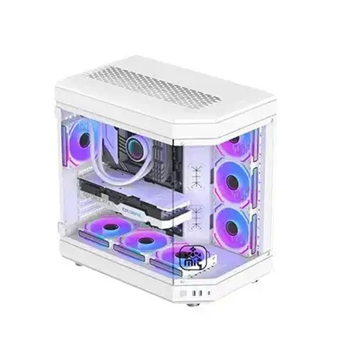 Monarch Infinity X10 ARGB ATX Gaming Case White