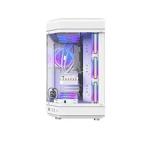 Monarch Infinity X10 ARGB ATX Gaming Case White