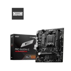 MSI PRO B650M-E AM5 mATX Motherboard