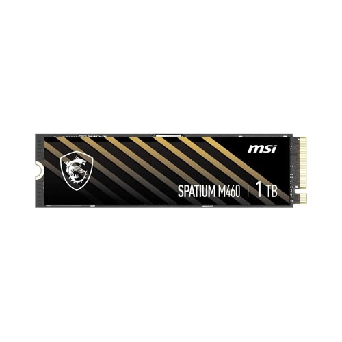 MSI SPATIUM M460 1TB PCIe Gen4.0 NVMe M.2 2280 SSD