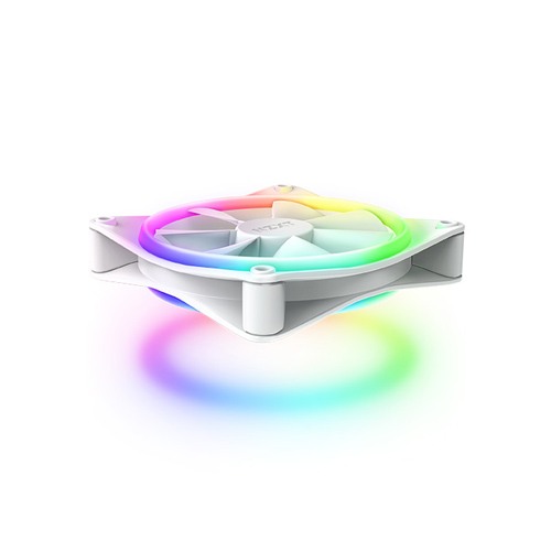 NZXT F120 RGB DUO Triple Pack 120mm RGB Casing Fan (White)