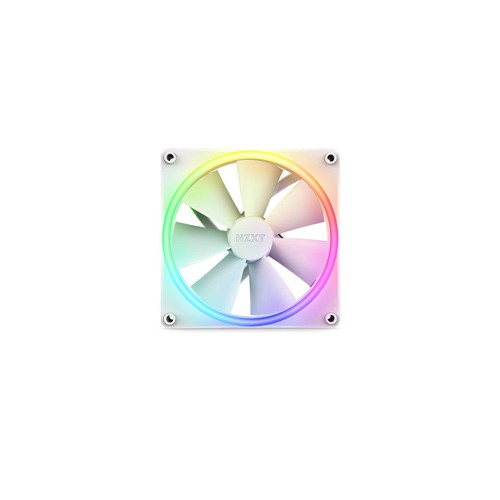 NZXT F140 RGB DUO 140mm RGB Casing Fan (White)