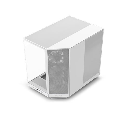 NZXT H6 Flow RGB Compact Dual-chamber ATX Case White 