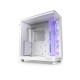 NZXT H6 Flow RGB Compact Dual-chamber ATX Case White 
