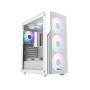 PC Power PG-H450 WH Zero Mesh 4 X ARGB FAN Atx Gaming casing