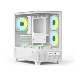 PC Power Sea View V2 PG-H35 WH ATX Desktop Gaming Case
