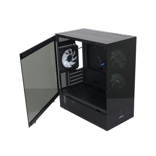 Virtu H50W Black Gold Gaming Casing