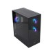 Virtu H50W Black Gold Gaming Casing