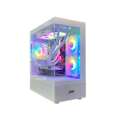 Virtu H50W White Gold Gaming Casing