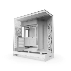 NZXT H9 Flow (2025) Dual-Chamber Mid-Tower ATX Airflow Casing - White