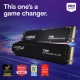 Crucial T700 1TB PCIe Gen5 NVMe M.2 SSD with heatsink