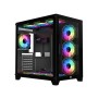 PC POWER ICEBERG V2 GAMING CASE WITH 10 ARGB FAN (Black)