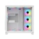 PC POWER ICEBERG V2 GAMING CASE WITH 10 ARGB FAN (WHITE)