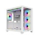 PC POWER ICEBERG V2 GAMING CASE WITH 10 ARGB FAN (WHITE)