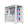 PC POWER ICEBERG V2 GAMING CASE WITH 10 ARGB FAN (WHITE)