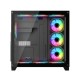PC POWER ICEBERG V2 GAMING CASE WITH 650W PSU AND 10 ARGB FAN (Black)
