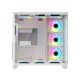 PC POWER ICEBERG V3 GAMING CASE  WITH 10 ARGB (WHITE)