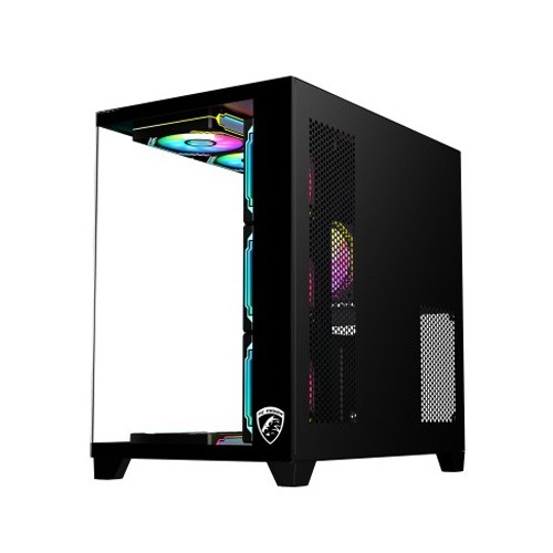 PC POWER ICEBERG V3 GAMING CASE  WITH 650W PSU & 10 ARGB (BLACK)