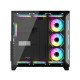 PC POWER ICEBERG V3 GAMING CASE  WITH 650W PSU & 10 ARGB (BLACK)
