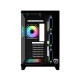 PC POWER ICEBERG V3 GAMING CASE  WITH 650W PSU & 7 ARGB (BLACK)