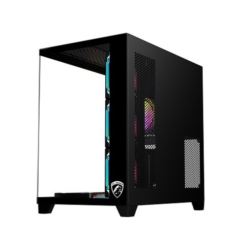 PC POWER ICEBERG V3 GAMING CASE  WITH 650W PSU & 7 ARGB (BLACK)