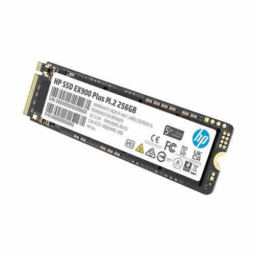HP EX900 PLUS 256GB M.2 PCIe NVMe Internal SSD