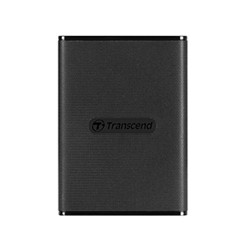 Transcend ESD270C 500GB USB 3.1 Gen 2 Type-C Portable External SSD (Black)